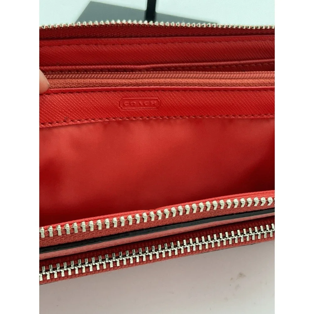 Coach wallet double